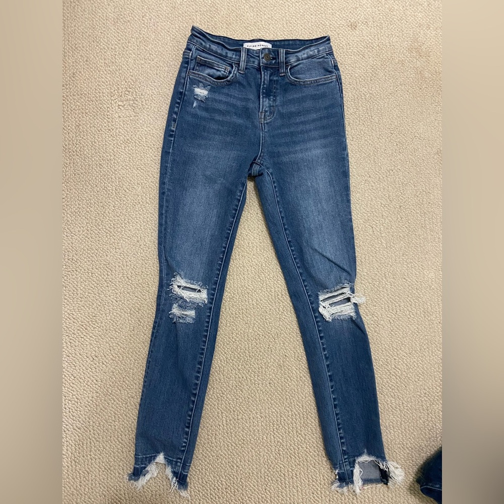 Flying Monkey size 25 skinny high waisted jeans NWOT